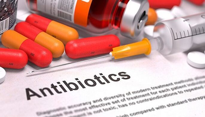 antibióticos para a prostatite