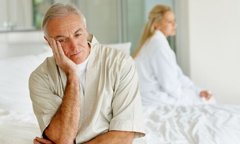 Un home pode afrontar a enfermidade desagradable prostatite